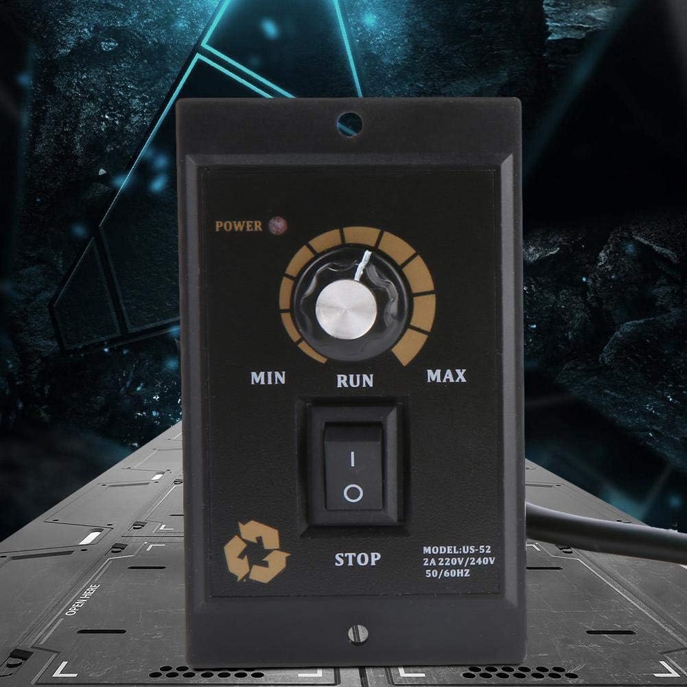 AC 220V 50/60Hz Motor Speed Controller 300W Electric Motor Speed Regulator US-52 AC Motor Speed Controller Motor Governor