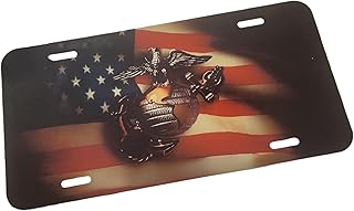 US Marine Corps Military Front License Plate