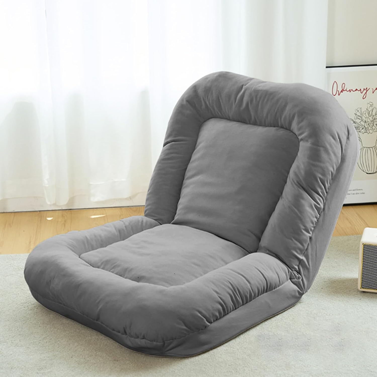 Amazon｜IFEND 折り畳み式ソファベッド 室内用長椅子 ラウンジソファ 背もたれサポート付き 大人用 折りたたみ式 ゲーム用椅子 座