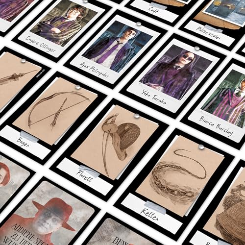 Stadtkrimis Exit Escape Stadtführung Winning Moves Cluedo Wednesday Edition - Cluedo Spiel Detektiv Krimi Spiel Wednesday Brettspiel - 2+ Jahren 12+ Jahren - Deutsch