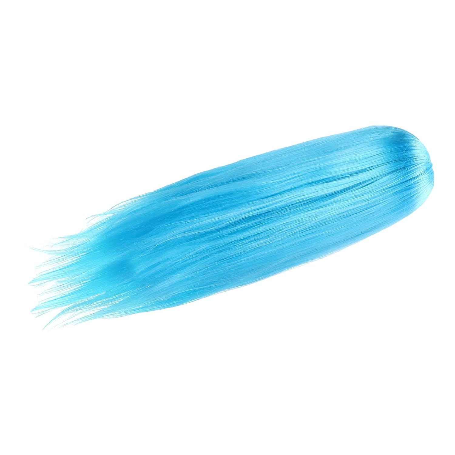 Professional Mannequin Head Hairdresser Training Head Hair Training Head Cosmetology Doll (Sky Blue)