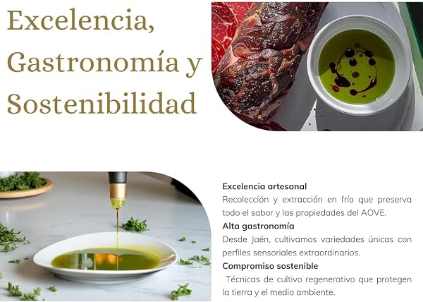 Verde Esmeralda Aceite de Oliva Virgen Extra Picual Imagine – Edición Especial España-Jaén, 500ml | AOVE monovarietal filtrado Sierra de Cazorla, afrutado intenso, oliva verde, tomate y almendra - 4