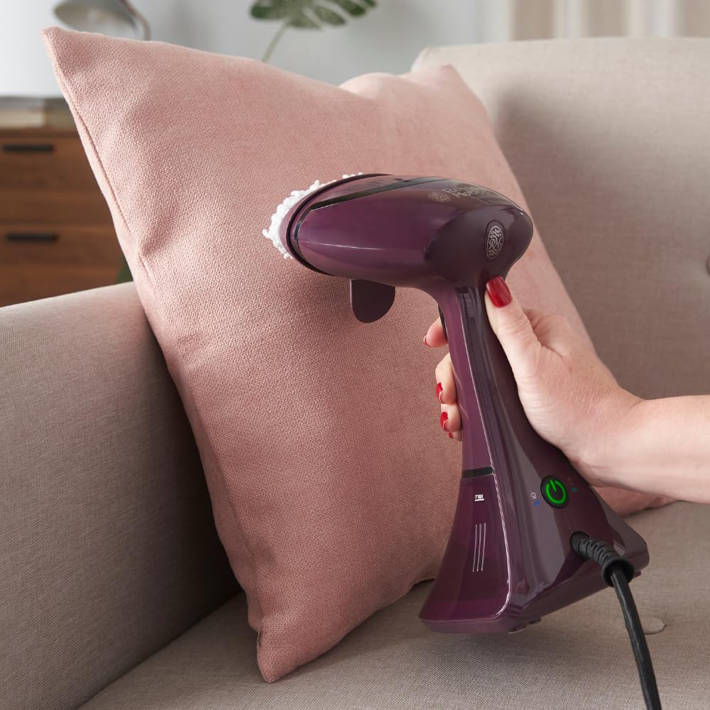 Russell Hobbs Défroisseur vapeur (Compact, léger, puissant) Fer à repasser portable (Pour maison, voyage,bureau, réglage de vapeur pour tissus délicats et tissus d'ameublement, 1800W,rapide) 27410-56