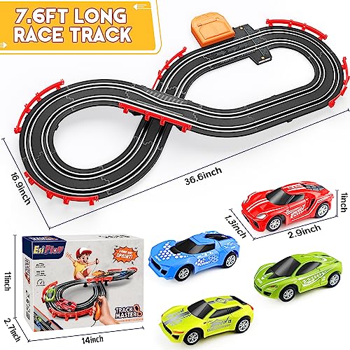 Esiplay AY01-2 Slot Car Race Track Sets, Electric Boys Toys Race Car Track thumb #4