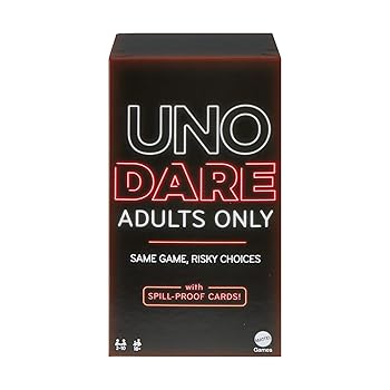 Mattel Games UNO Dare Adults Only Card Game