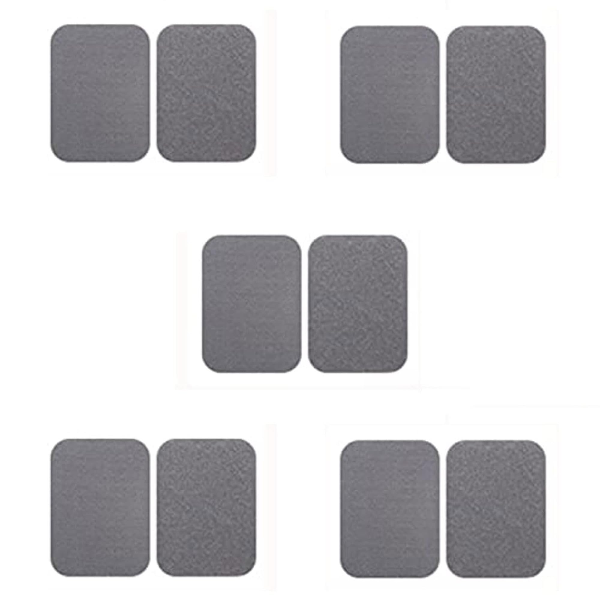 ARQIVO® Reusable Rug Grippers Sofa Cushion Fasteners, Washable Rug Pads Carpet Stickers, Fixed Rug Pads Non-Slip for Wooden and Hard Floors, Floor Mats, Tile Floors, Carpets (Grey, Pack of 10)-image-38