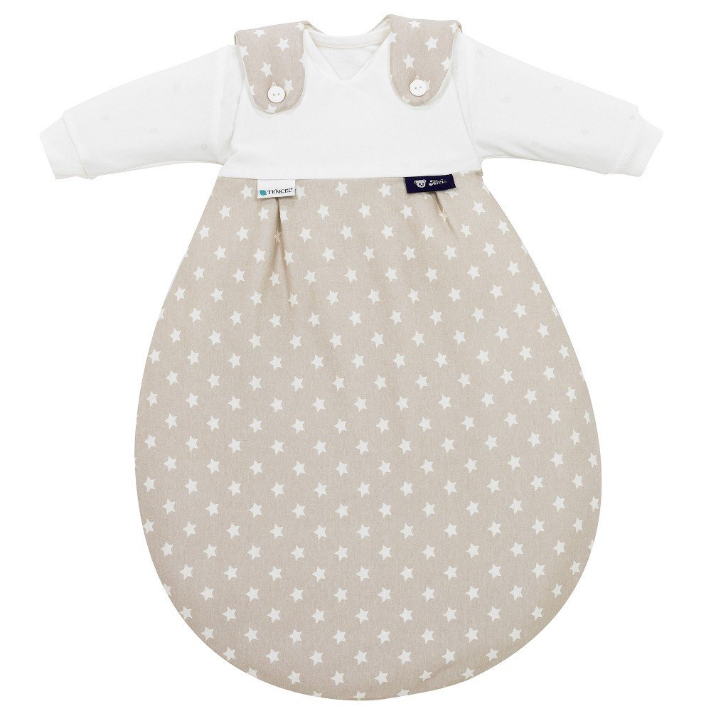 Alvi Baby Mäxchen Tencel 3-tlg. - Stars beige Gr. 80/86