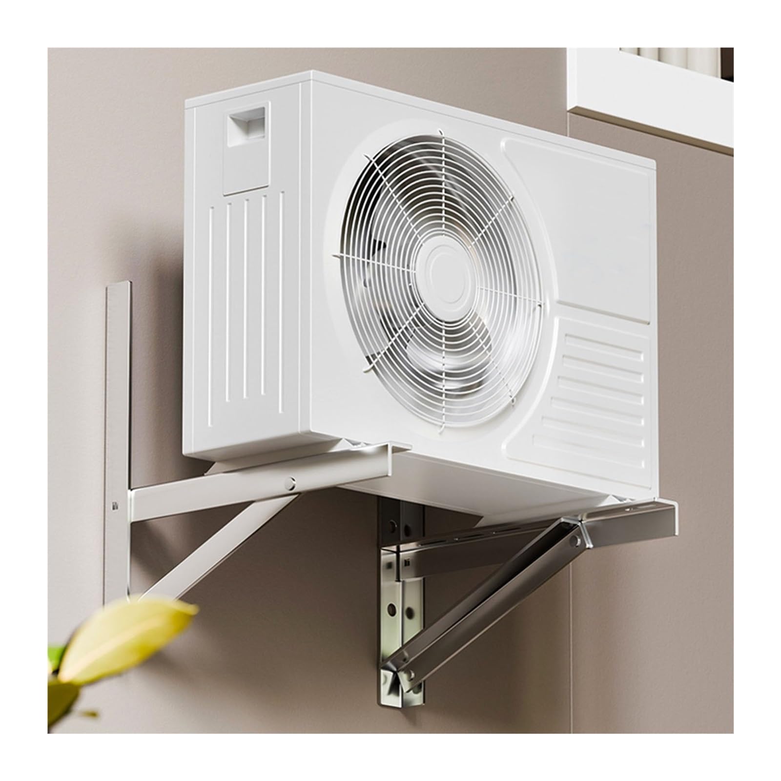 Support mural climatiseur 1.5P-3P en acier inox 50x50 cm