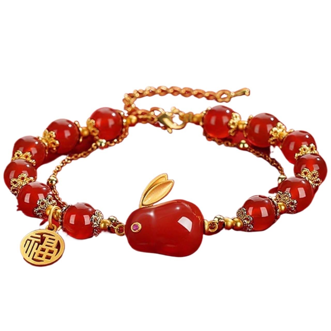 NZPOST Crystal Bracelet,Agate bracelet, Amulet Bracelet Zodiac Bracelet Fortune Charm Good Luck Bracele