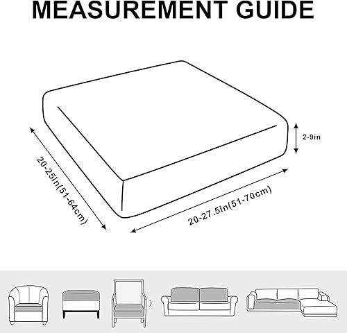 Miniatura 2 de Fundas de cojín de sofá para silla de 123 plazas, protector de muebles, funda de sofá, funda suave y flexible con parte inferior elástica