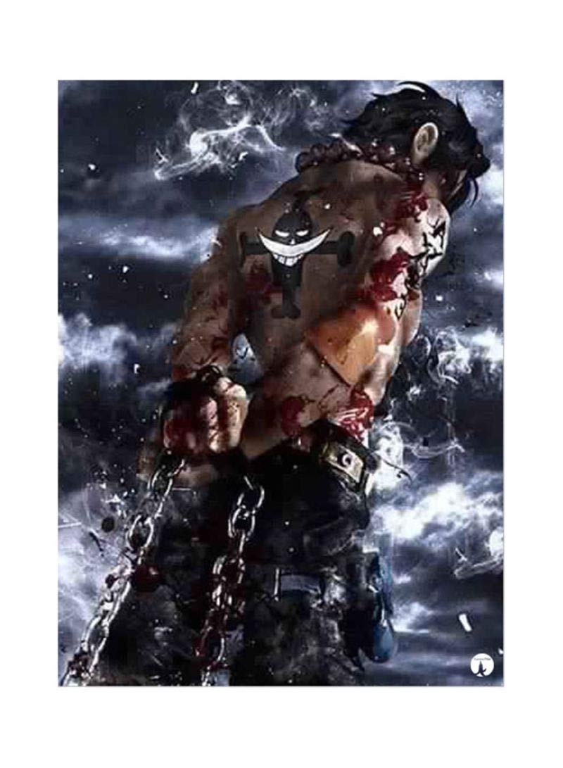 ZapThe Anime One Piece Printed Mouse Pad, Rectangle Mouse Pad, Non Slip Rubber Mouse Pad for Gaming Office Laptop Computer PC