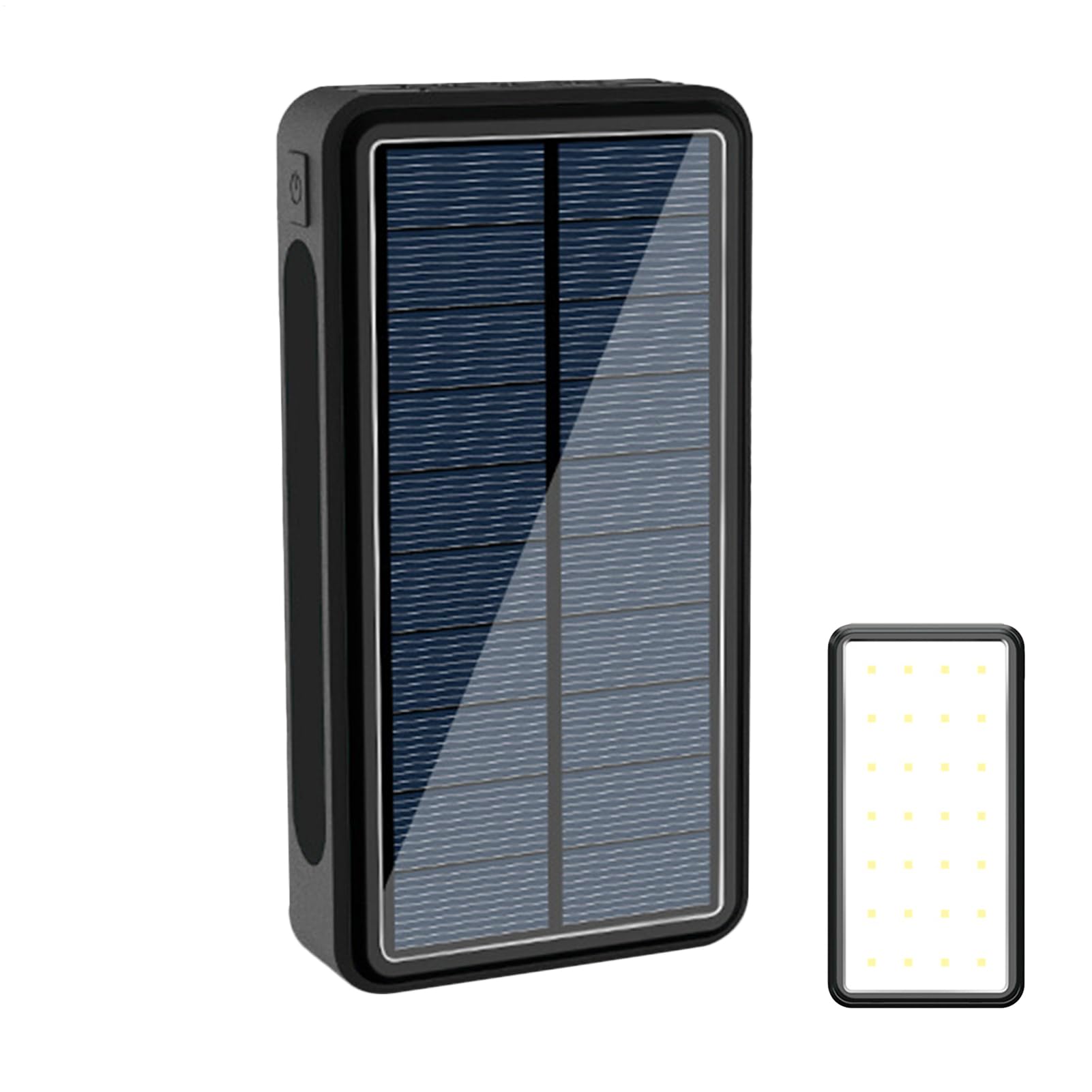 Caricatore Solare Power Bank Batteria Esterna Impermeabile Da 20000mAh Con | Power Bank Solare Caricatore per Cellulare Batteria Portatile per Campeggio Pendolarismo Picnic Es