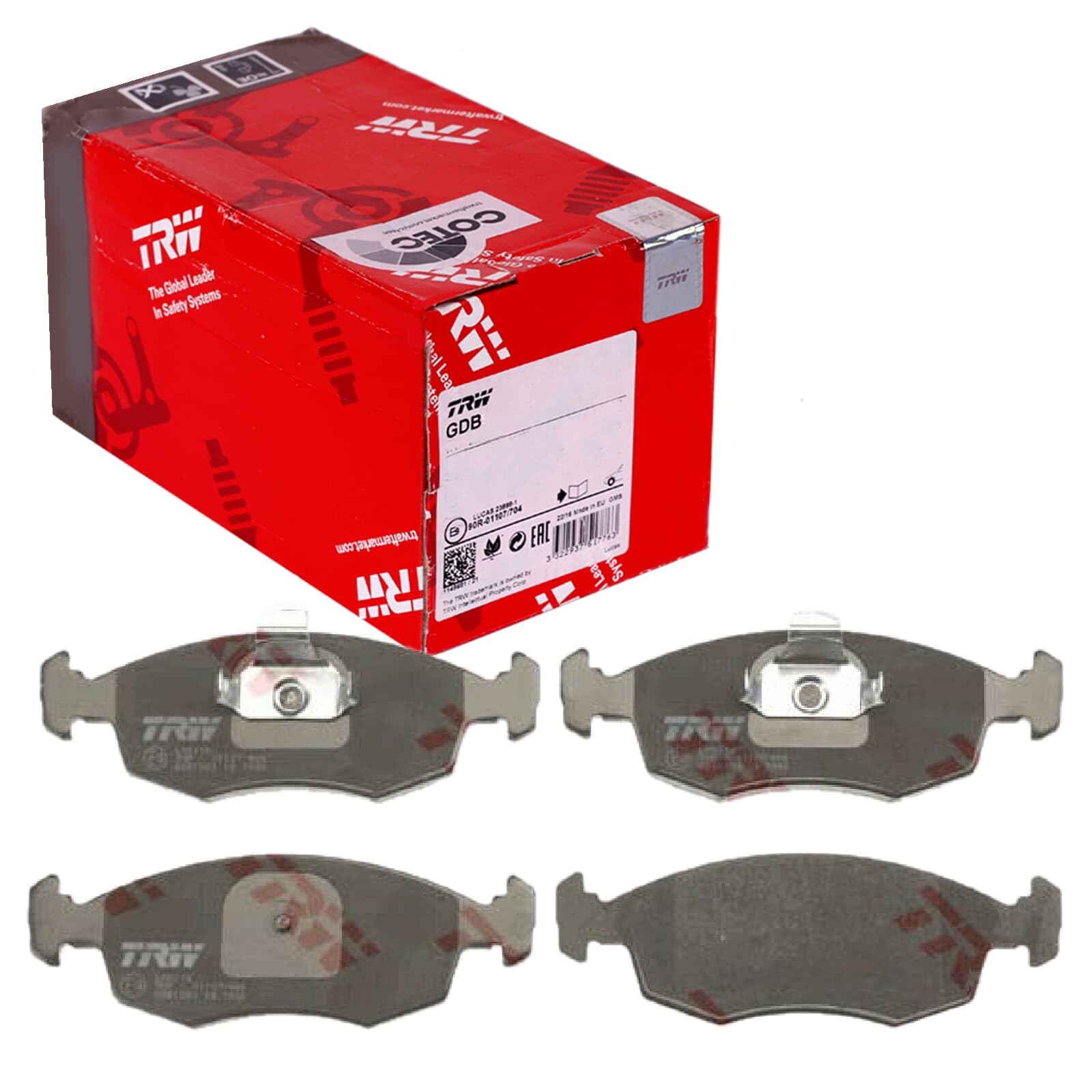 TRW Automotive AfterMarket GDB1383 pastilla de freno