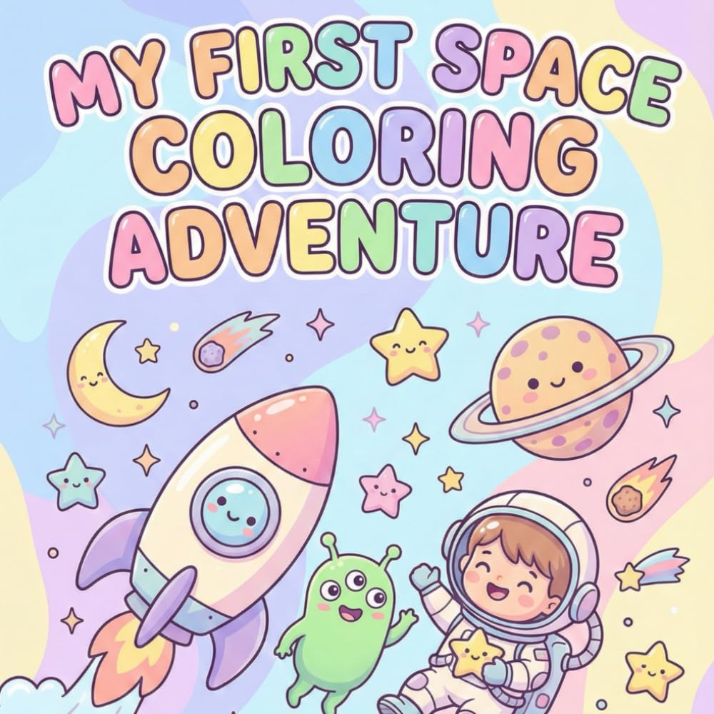 MY FIRST SPACE COLORING ADVENTURE