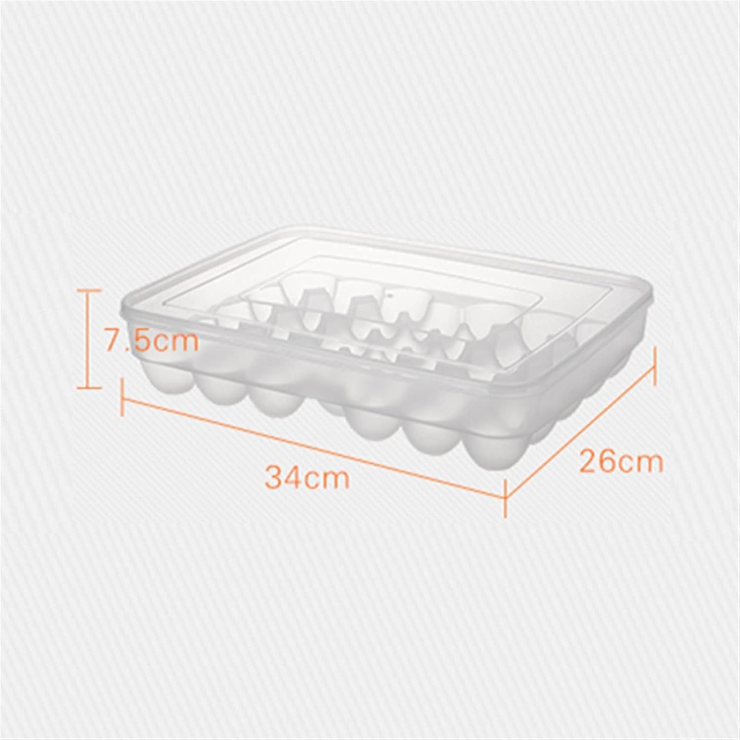 Egg Holder Kitchen Egg Storage Rack Refrigerator Organizer Box Creative Eggs Storage Box Practical Egg Container Kitchen Accessories Tray