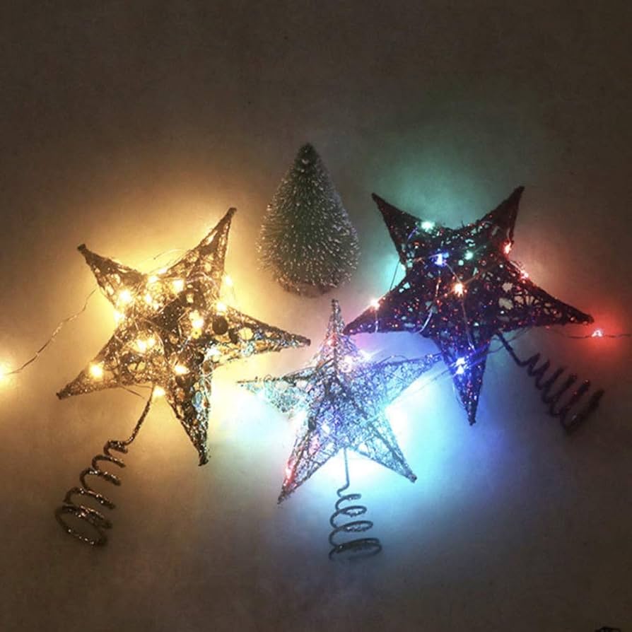 ツリー　トップスター　シルバー　星 Amazon.co.jp: JOLUCE クリスマス ツリートップ スター クリスマス