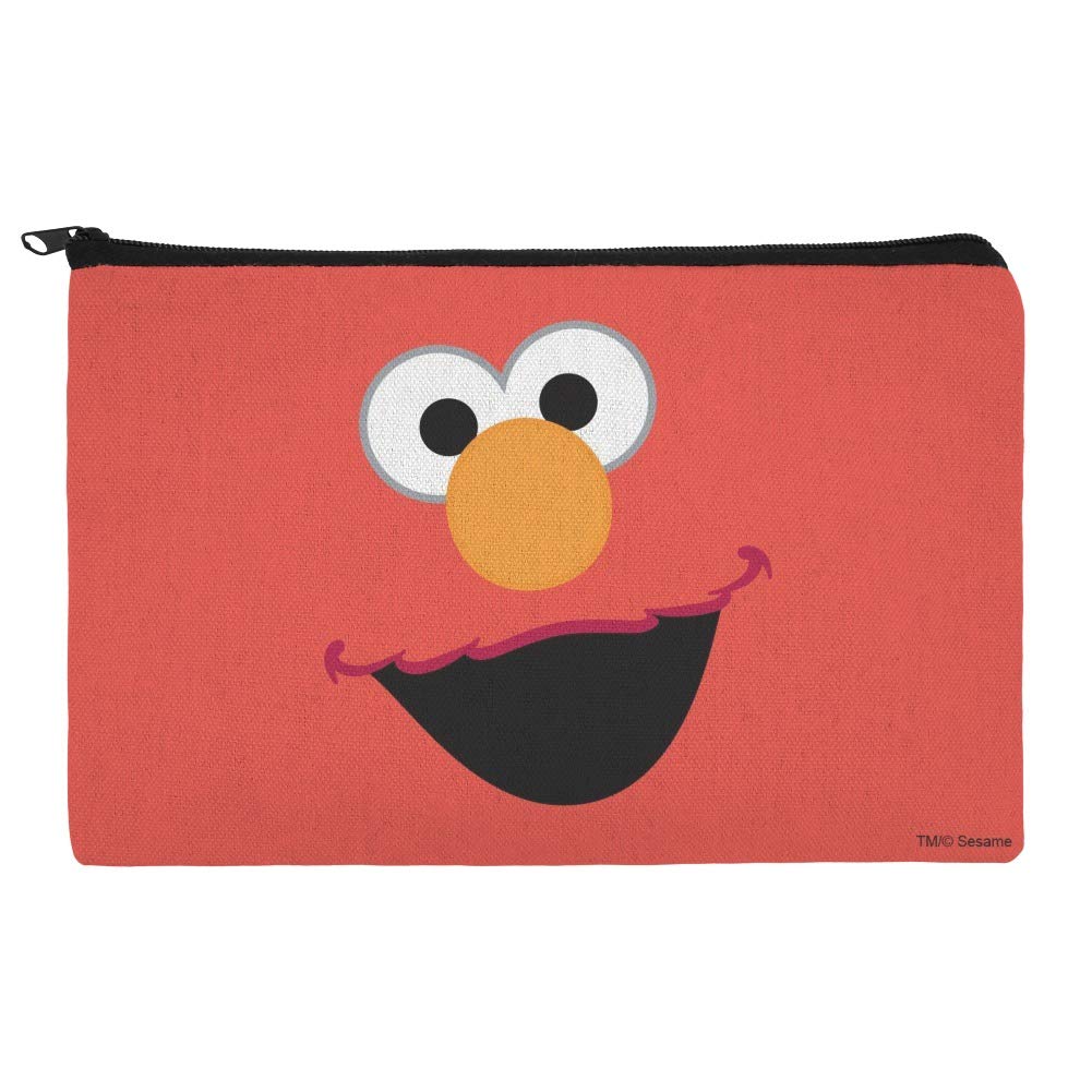 Amazon.com: Sesame Street Elmo Face Pencil Pen Organizer Zipper