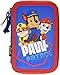 Produktbild Coole-Fun-T-Shirts 3 Etagen Federtasche kompatibel zu PAW PATROL mit Füllung Pencilcase Federmäppchen Einschulung 3 Stöckig RV 1.Klasse Jungen und Mädchen