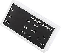 Marhynchus Moniteur de qualité de l'air avec Capteurs 5 en 1 de Haute Précision pour Une Utilisation Intérieure et Extérieure, Affichage Portable des Données en Temps Réel pour la Maison, Le