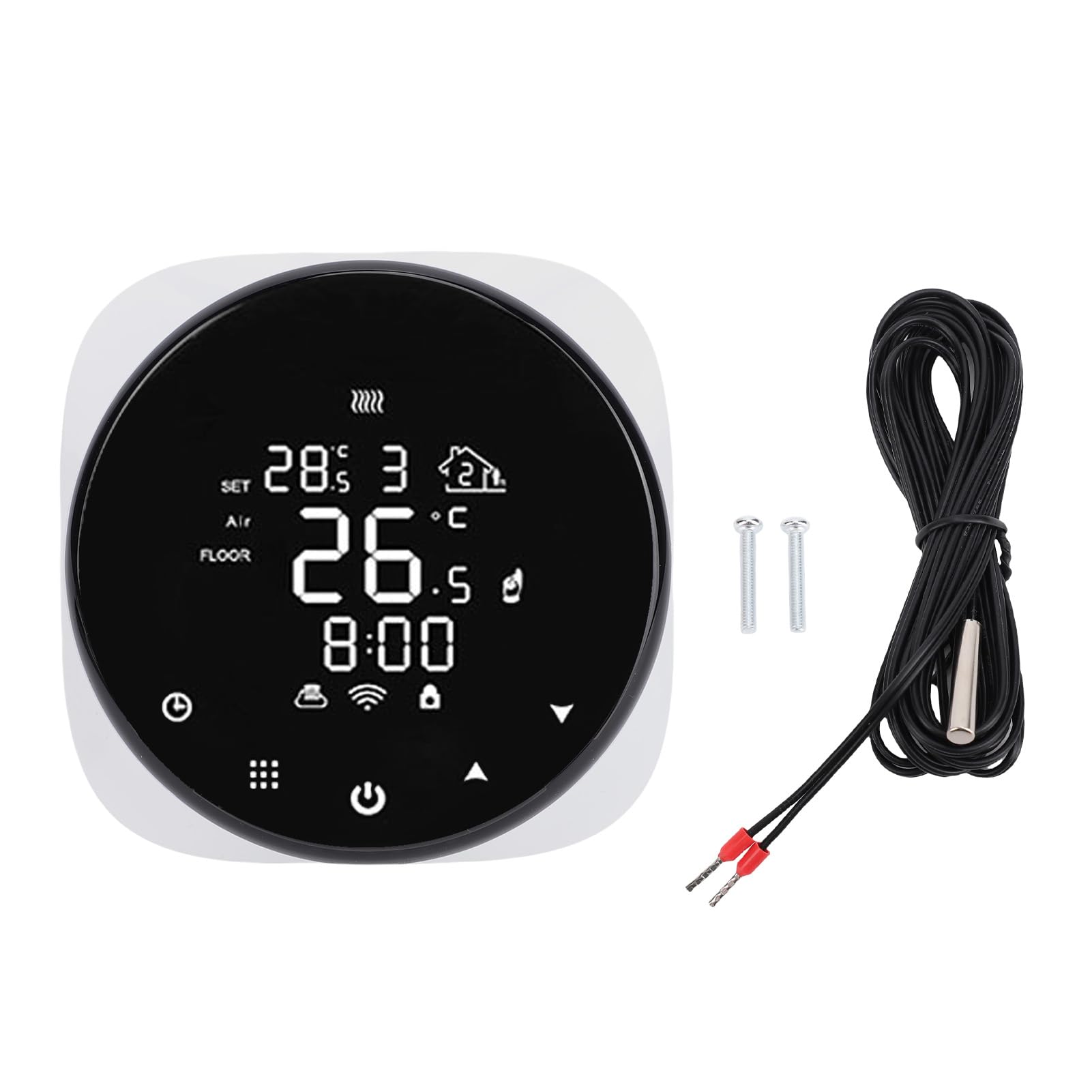 Sonew WiFi Thermostat mit Empfänger, Digital Display Temperaturregler for