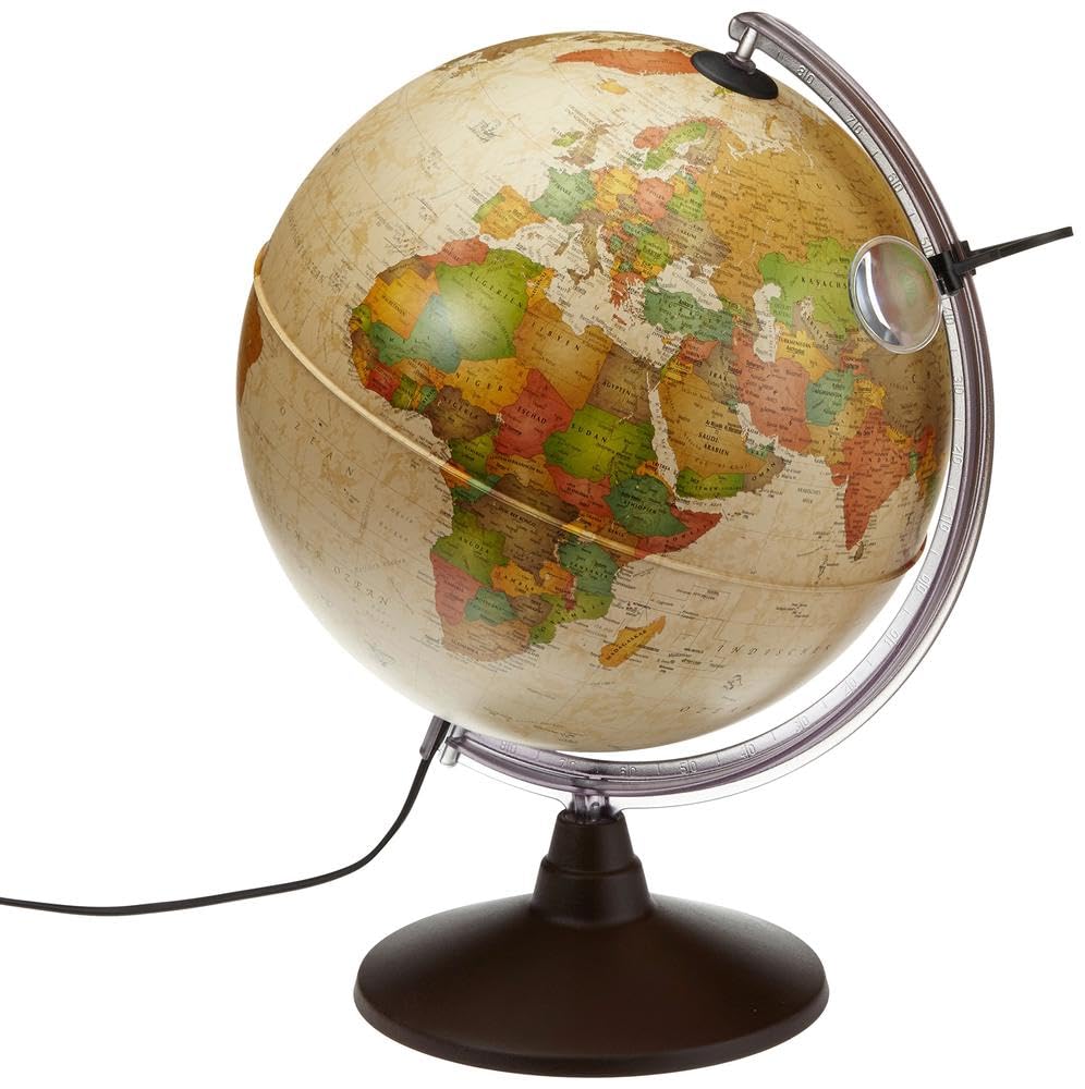 Nova Rico Marco Polo Illuminated Globe - 30 cm