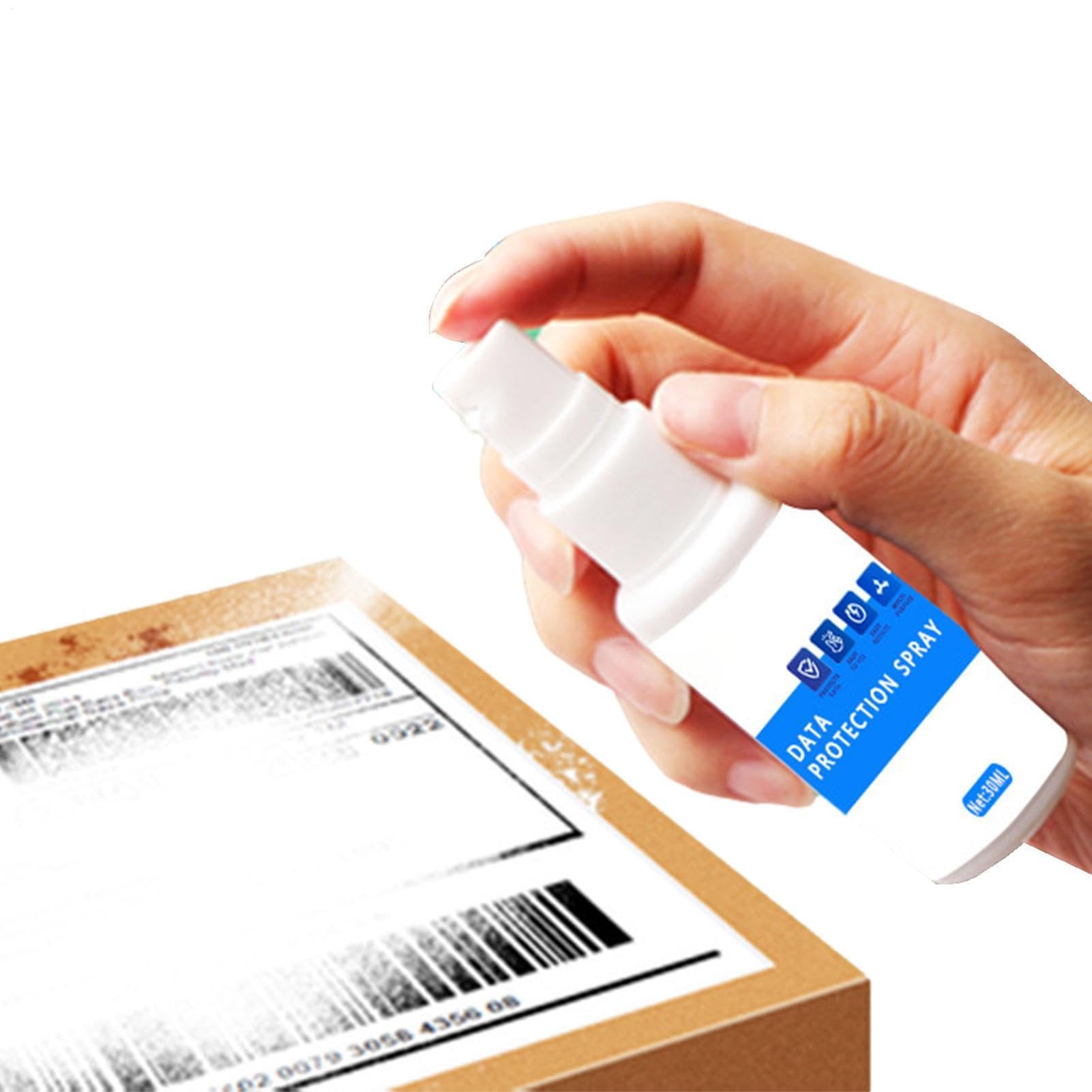 Borrador de papel térmico - Rodillo de privacidad, herramienta de prevención de robo de identidad, bolígrafo de corrección química recargable portátil | Borra al instante los datos personales de las
