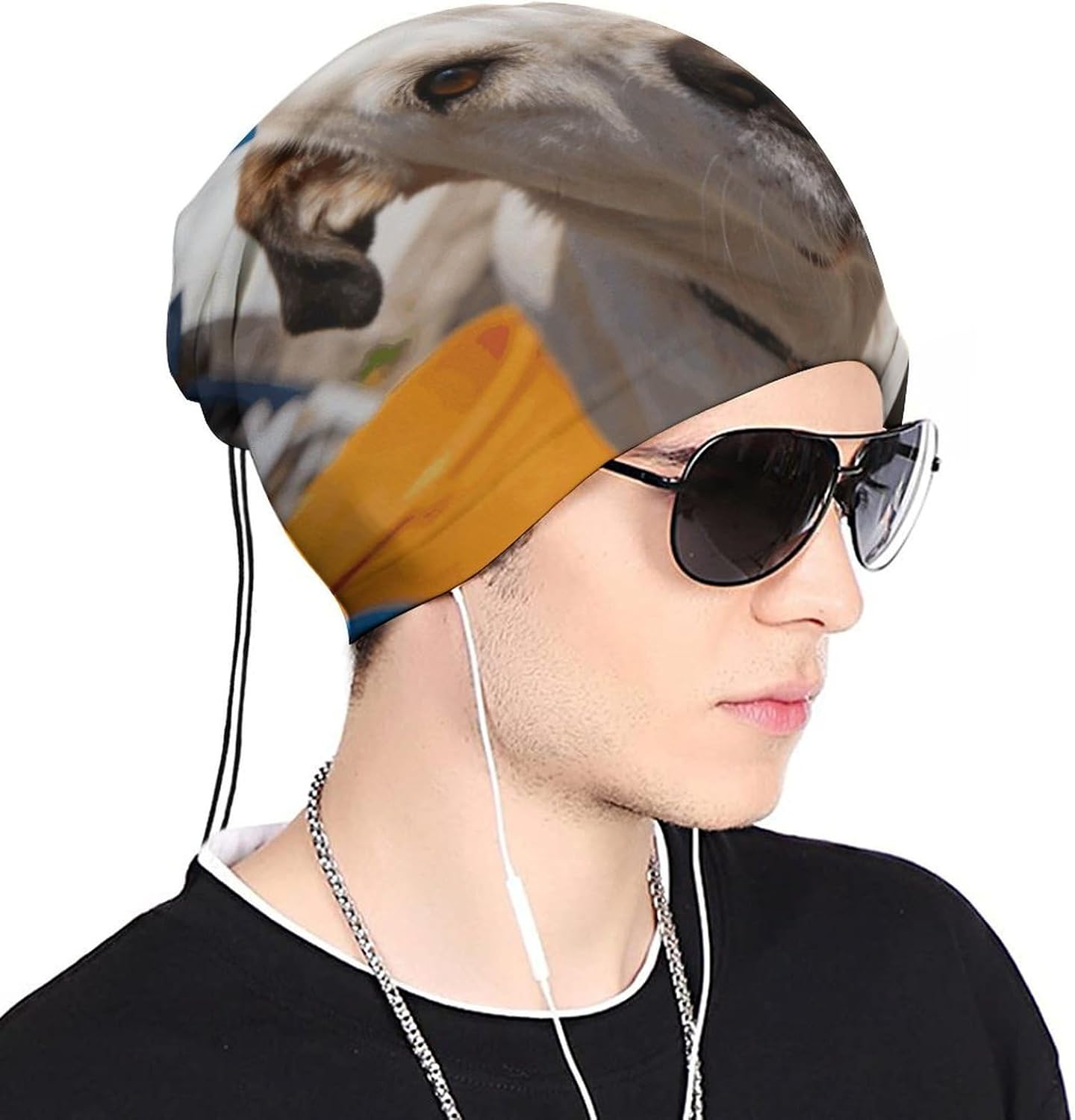 Wait for The Wind to Come. Neck Gaiter Face Mask for Men And Women Breathable Dustproof Face Cover Scarf for Outdoor Sports Sun Protection Bandana for Fishing Hiking
