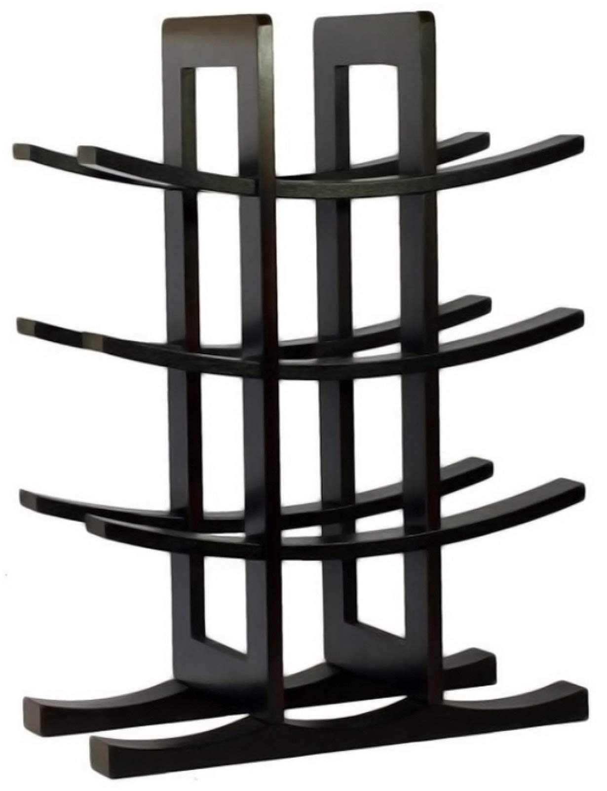Support mural pour bouteilles de vin en bois suspendu rangement pin 12 bouteilles