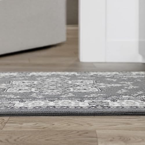 Miniatura 6 de Antep Rugs Alfombras Oriental - Alfombras tradicionales de 2 x 7 pies (antideslizante) de bajo perfil con parte trasera de goma para interiores