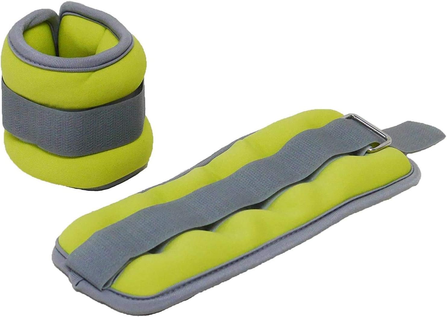 Elvis Sports Ankle Wrist Weights Yellow 0.5kg 25.8cm x 9.5cm 2pcs