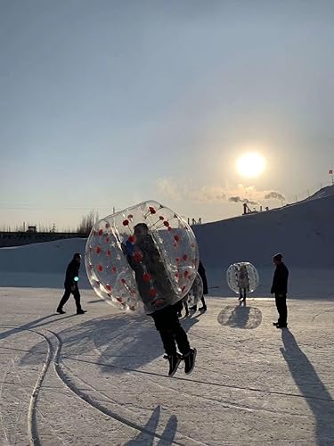 Miniatura 9 de Pelota inflable para adultos y niños, pelotas de fútbol de burbujas, juguete para patio de recreo, pelotas de hámster humano, bolas de zorb para