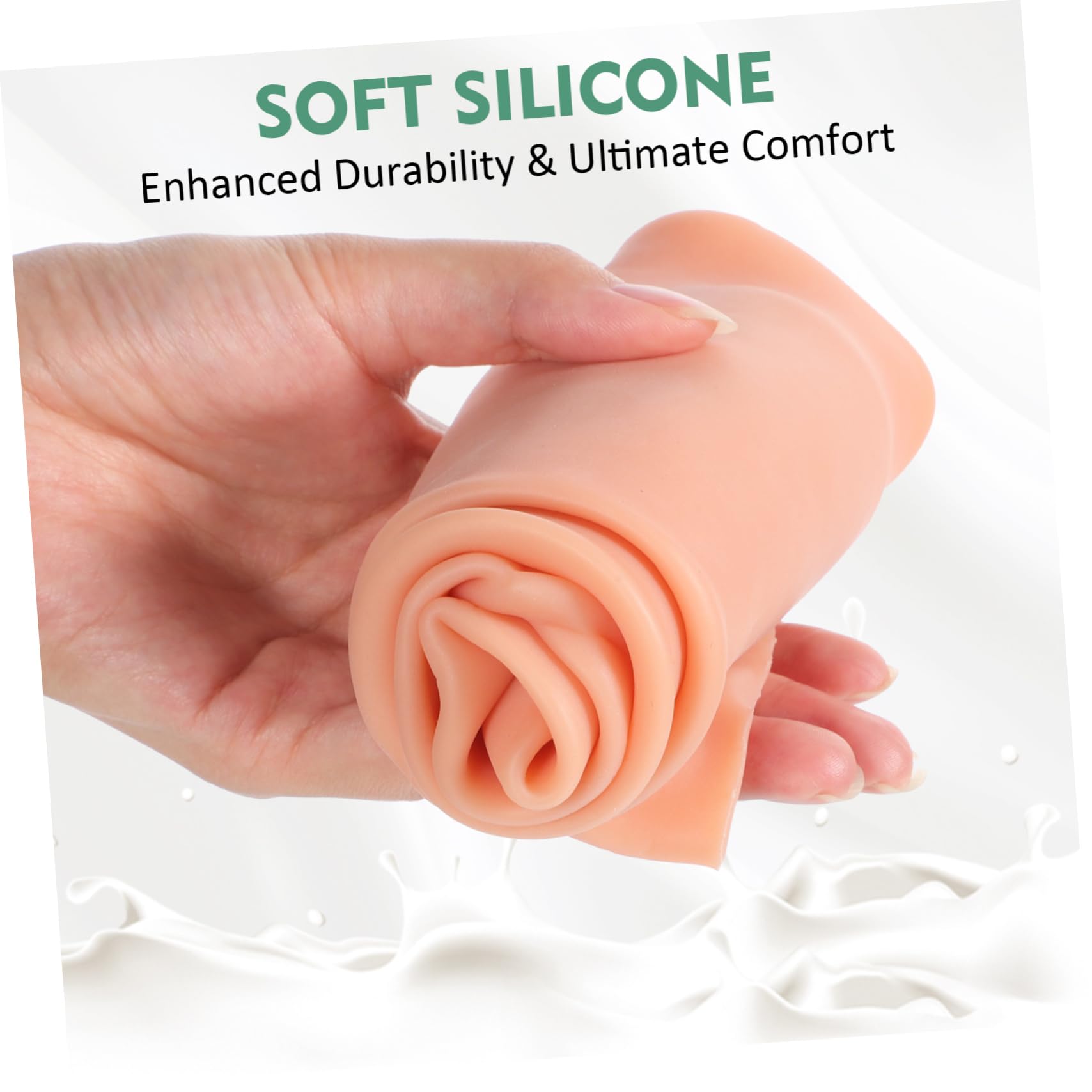 Calze Idratanti per Piedi Lunghe Sebs, 1 Paio, Kaki | Copertura Completa per Dita e Cuticole, Uso su Pelle Secca in Inverno, Elastiche per Donne e Ragazze