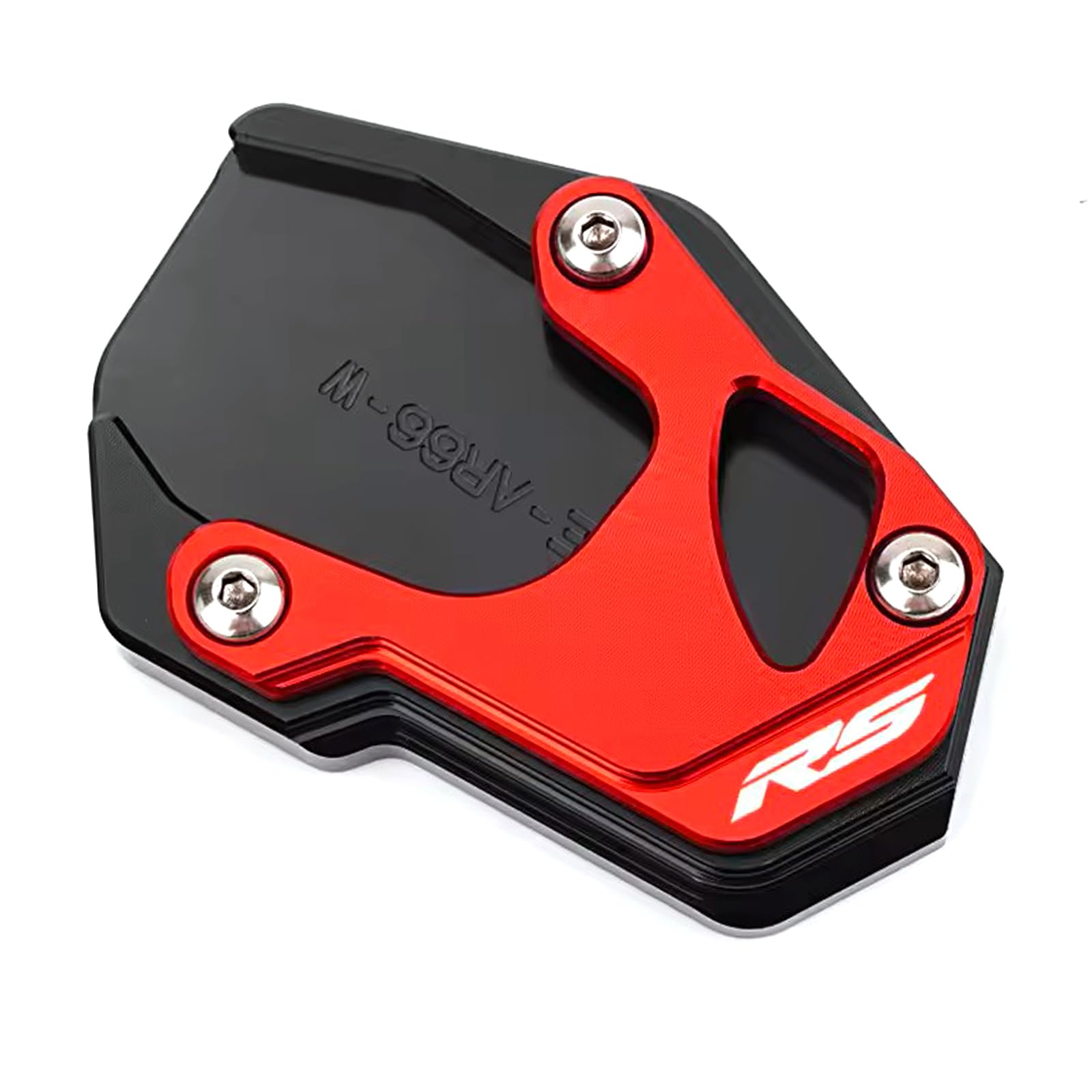 Compatibile con Aprilia RS660 RS457 RS 660 457 2020-2023 2024 2025 2026 Accessori per motocicletta Cavalletto laterale Piastra di estensione Supporto Piastra di supporto Alluminio (Rosso)