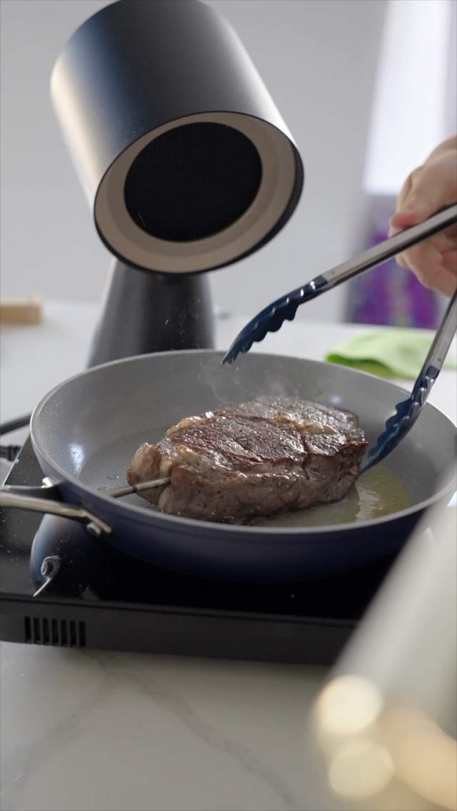 Image of CIARRA Portable Range Hood, 2-Speed Desktop Kitchen Exhaust Fan