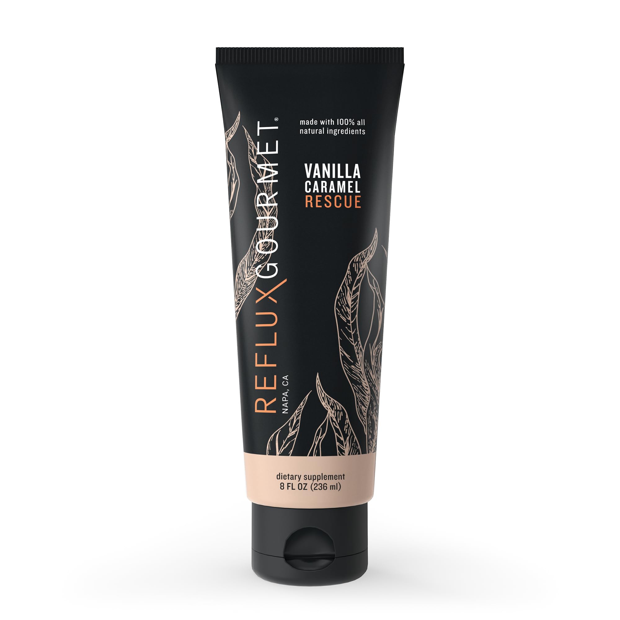 Reflux Gourmet - Soulagement naturel des brûlures d'estomac et thérapie par reflux acide, fournit un soulagement du reflux – Complément naturel pour le RGO, LPR, considéré comme sûr pour les enfants