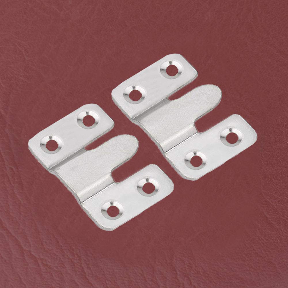 Flush Mount Bracket, Tiberham Interlocking Furniture Connector, Heavy