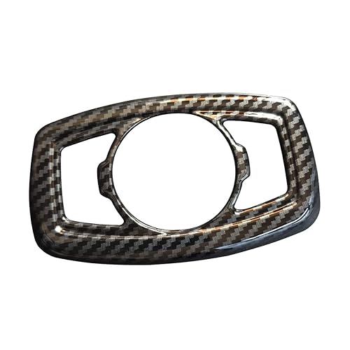 Miniatura 3 de Fundas decorativas para interruptor de faros delanteros de fibra de carbono para Ford Ranger 2015 2016 2017 2018 2019 2020 2021