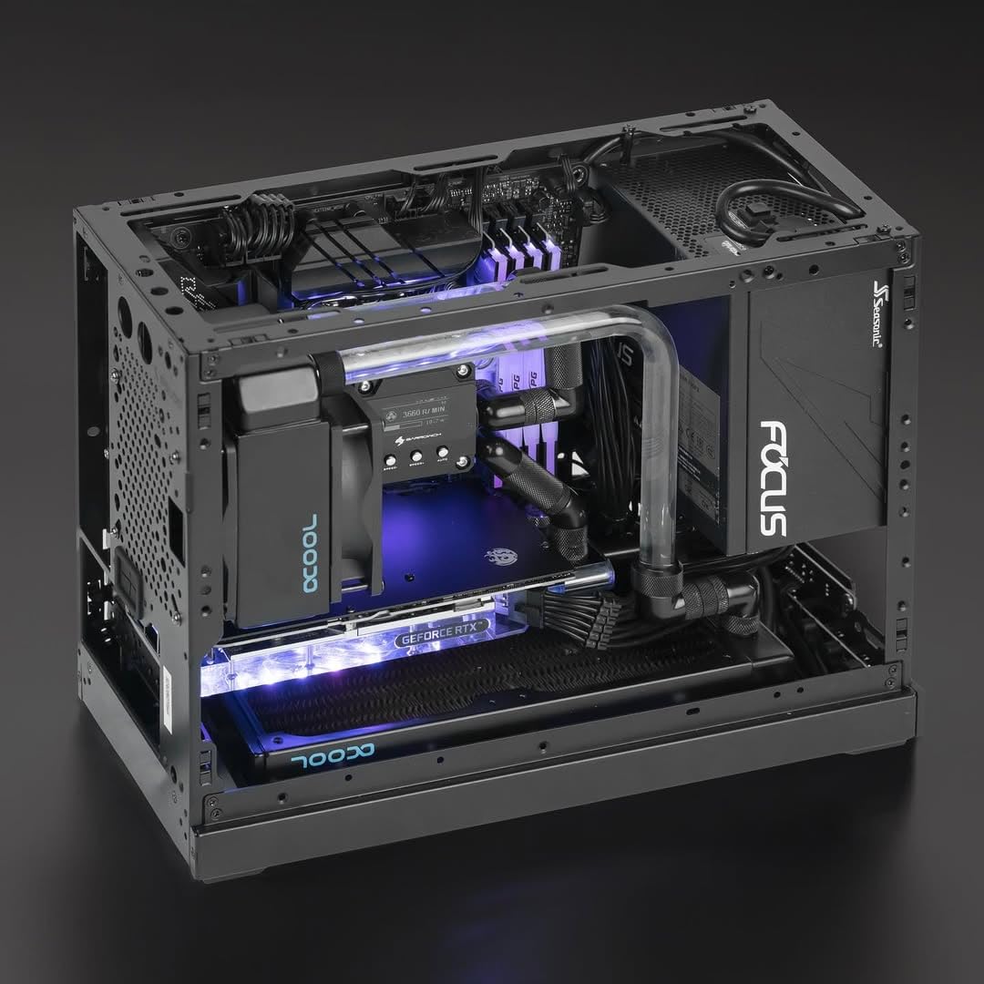 Amazon.com: SSUPD Meshroom D Mini-ITX SFF Gaming PC Case 15L Mesh