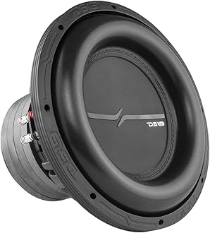 DS18 ZXI12.4D 12" High Excursion Car Subwoofer - 2000 Watts Dvc 4 Ohm (1 Speaker)