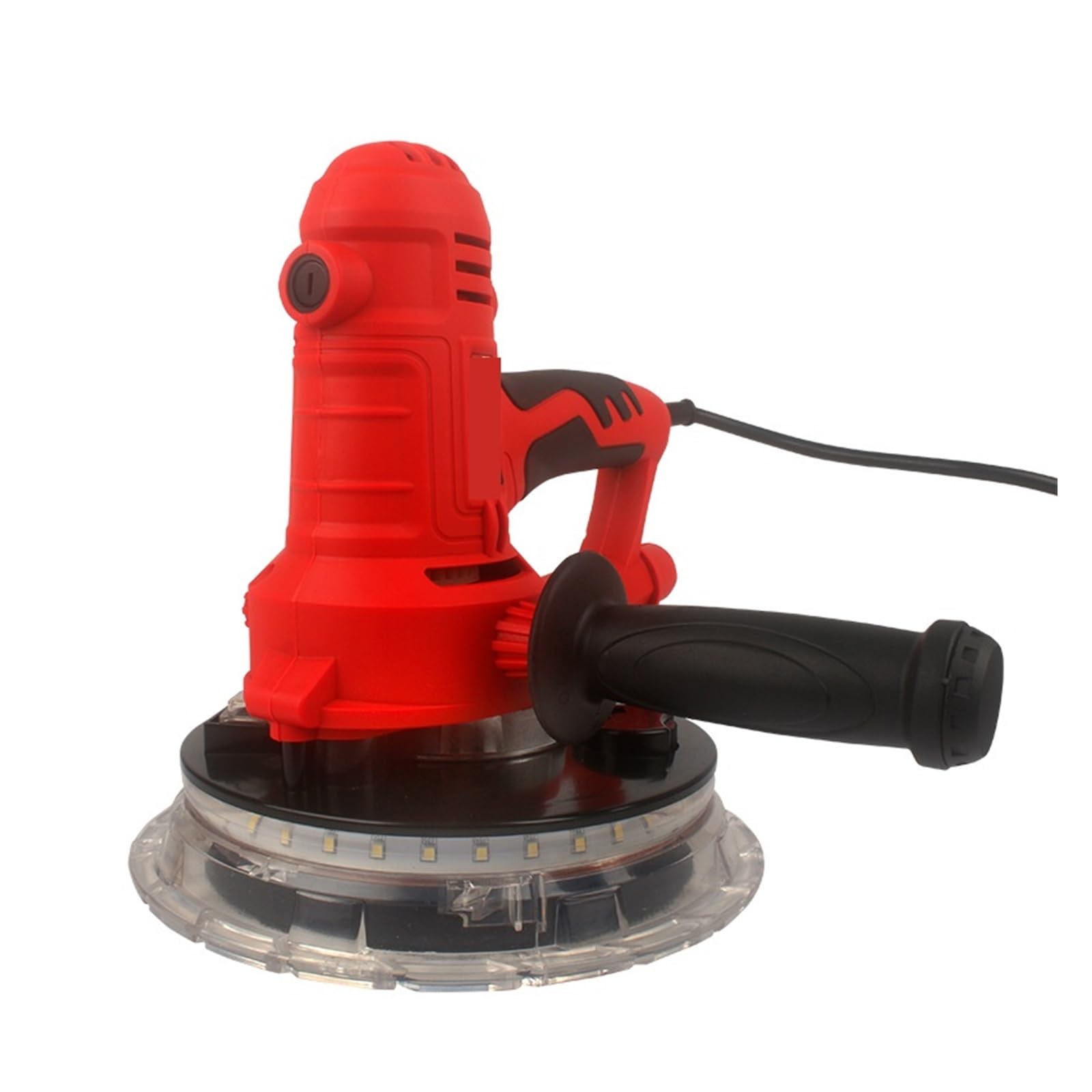 Aubest One Color Wall Sander, 1250W Electric Drywall Sander Wall Polishing Machine Grinding Portable Dustless Led Light Wall Putty Polisher Machine