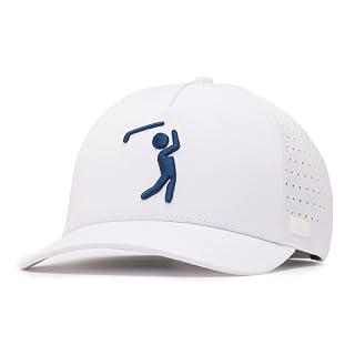 Bogey Bros Golf Hat for Men – Performance Snapback Cap, Breathable Poly Spandex, Sweat Resistant, Structured Fit - Amazon product rated Grade A