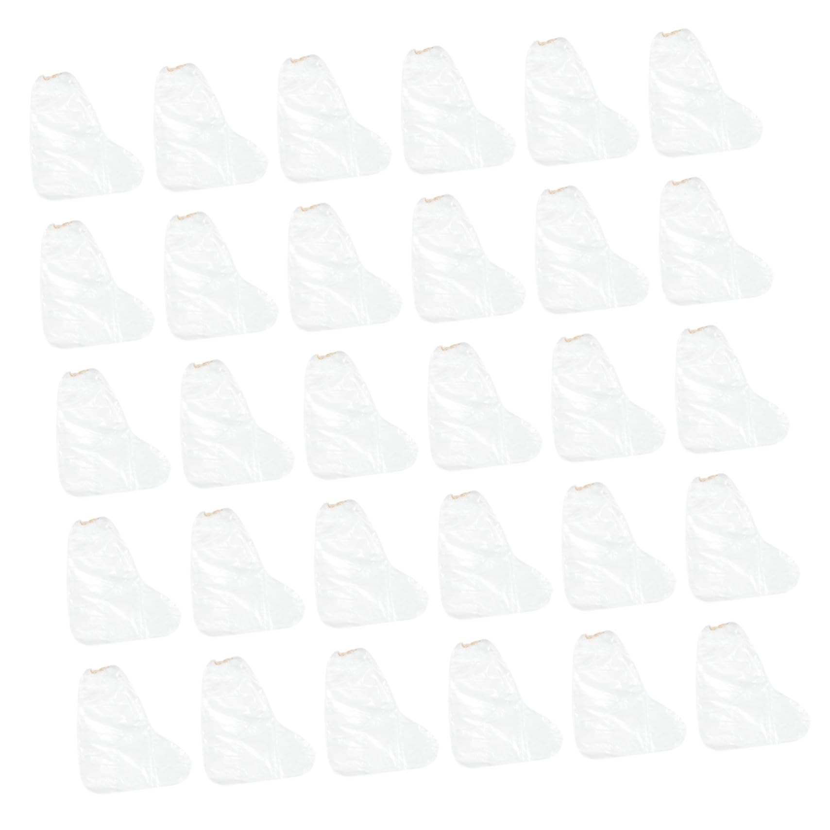 Couvre-Chaussures D'extérieur PE 50 Pièces pour Pluie, Modèle Transparent | Jetables, Lot de 50, Usage Extérieur Pluie, Protection Pratique et Entretien Simple