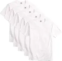 Kit com 5 Camisetas Masculina Básica Algodão Premium