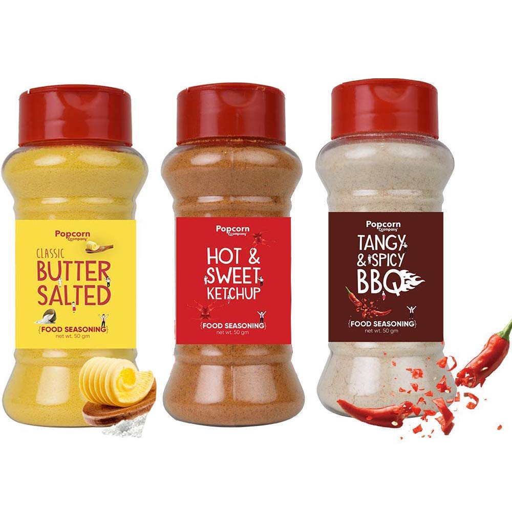 See full amazon price history chart for Popcorn & Company Classic Butter Salted, Hot and Sweet Ketchup, Tangy & Spicy BBQ Instant Seasoning Mix Combo Pack Made With Premium Spices Blend 100% Pure and Natural -150g (50 g Each) Popcorn & Company Classic Butter Salted, Hot and Sweet Ketchup, Tangy & Spicy BBQ Instant Seasoning Mix Combo Pack Made With Premium Spices Blend 100% Pure and Natural -150g (50 g Each) (B08WH2GXSP) Amazon Price History, Amazon Price Tracker