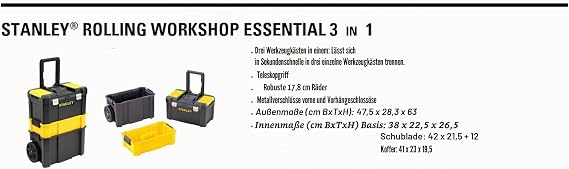Stanley 3-in-1 Tool Trolley