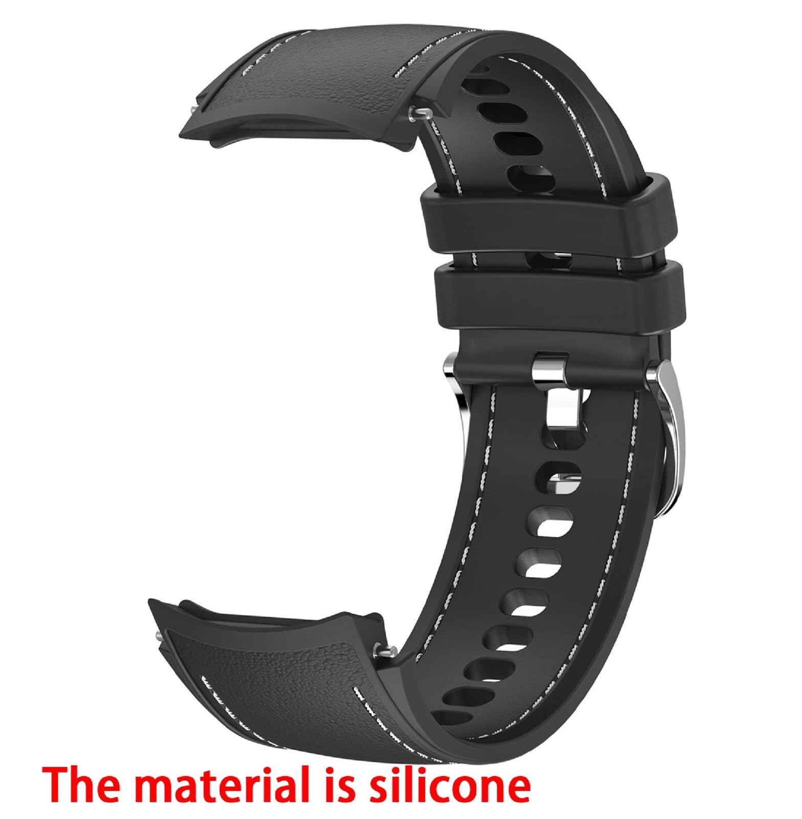 Cinturino FTRONGRT In Silicone Per OnePlus Band - Sostitutivo, Regolabile, Traspirante, Con Chiusura A T