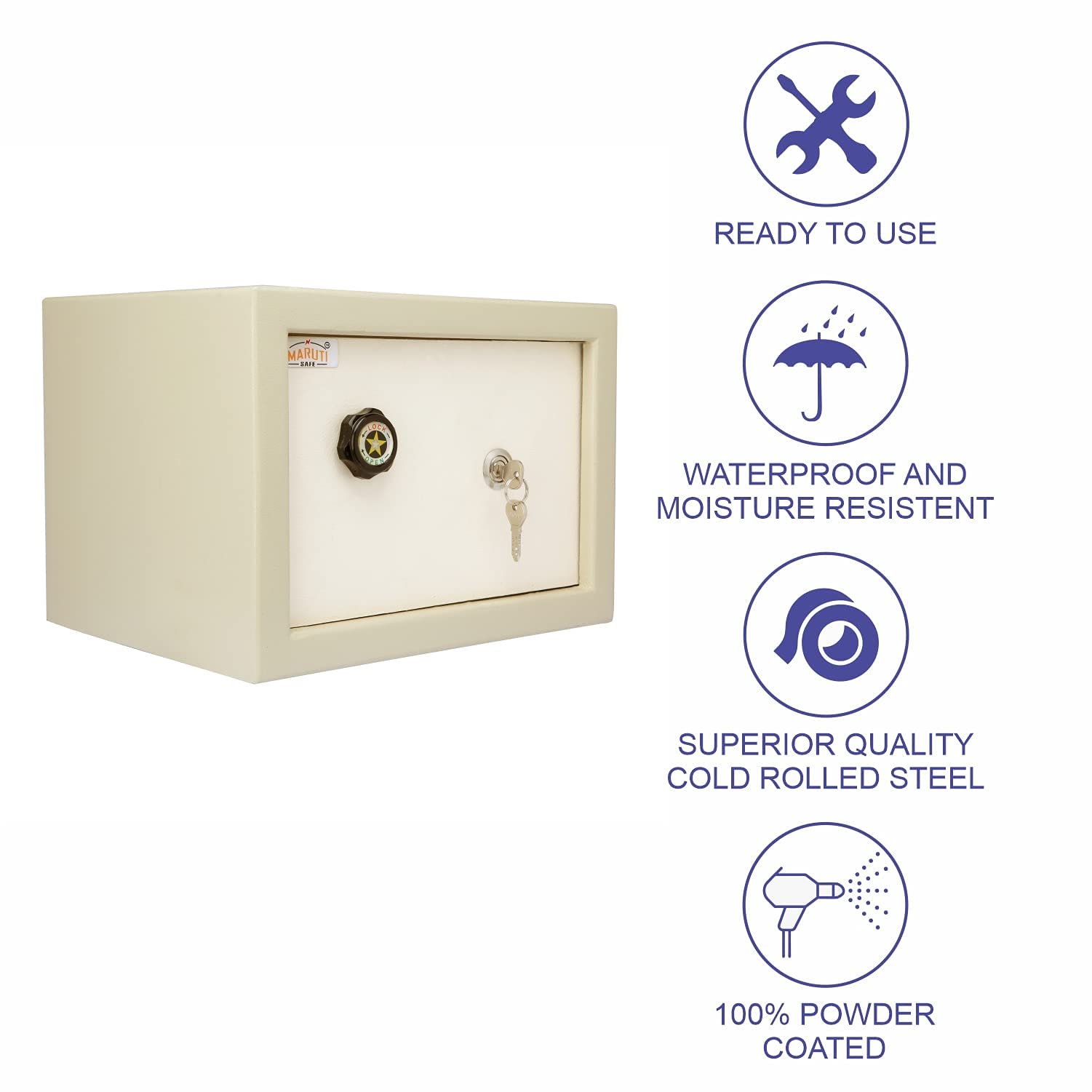 Laxmi KAPAT Safe Locker - Secure Home & Office Storage -5