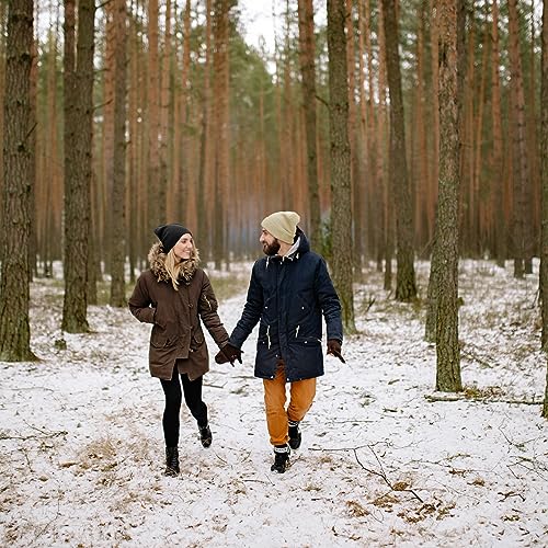 Image of ZOORON 1&2 Packs Beanie for Men Women Men's Beanie Hat Acrylic Knit Cuff Beanie Cap Slouchy Knit Skull Cap Warm Winter hat