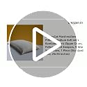 Image of SleepyCat Marshmallow Pillow - Medium Soft with Bamboo Fabric Zipper Cover, Pefect for All Sleepers, White Soft Pillow, 1 Piece (Standard Size, 25x16 inches)