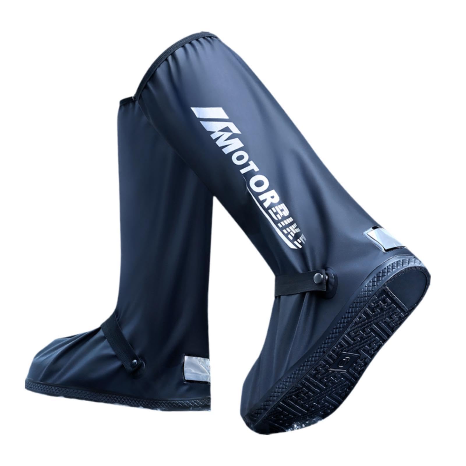 MERISHOPP Rain Boot Shoe Covers Waterproof with Non Slip Sole for Hiking Sports Travel M| Sports Equipment | Outdoor Sports Gear | Exercise Gear-image-15
